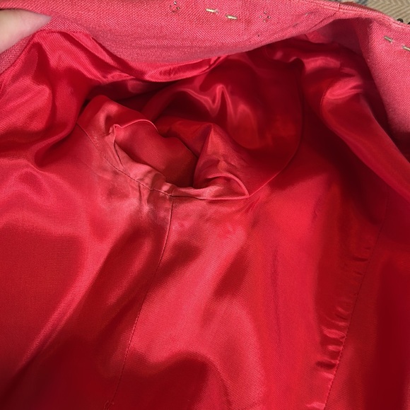 Ladies Double D (DD) Ranch Wear Coral Fitted Jacket and Maxi Broom Skirt - Sz M - Picture 8 of 14